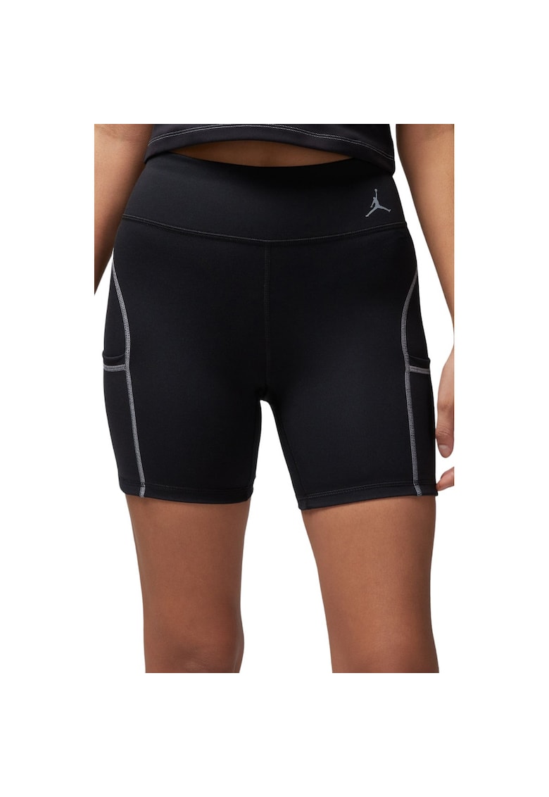 Colanti dama W J SPT LEG SHORT - Poliester - Negru -