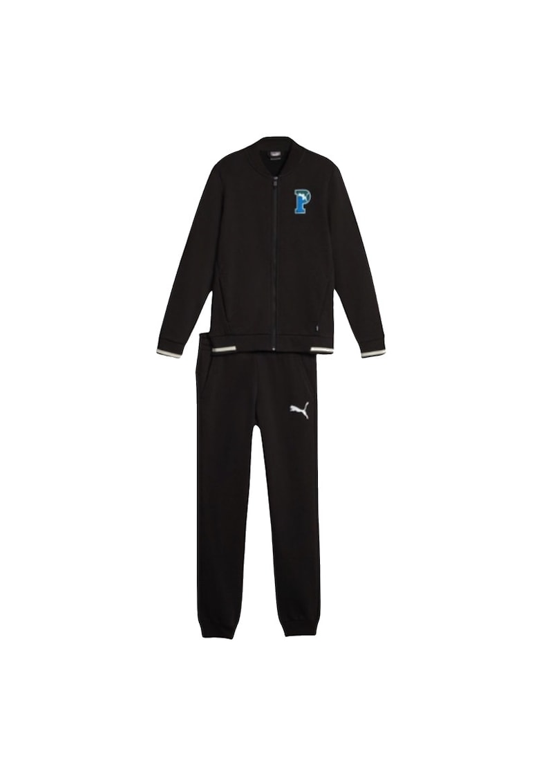 Trening copii Squad Baseball Sweat Suit B - Bumbac - Negru - Negru