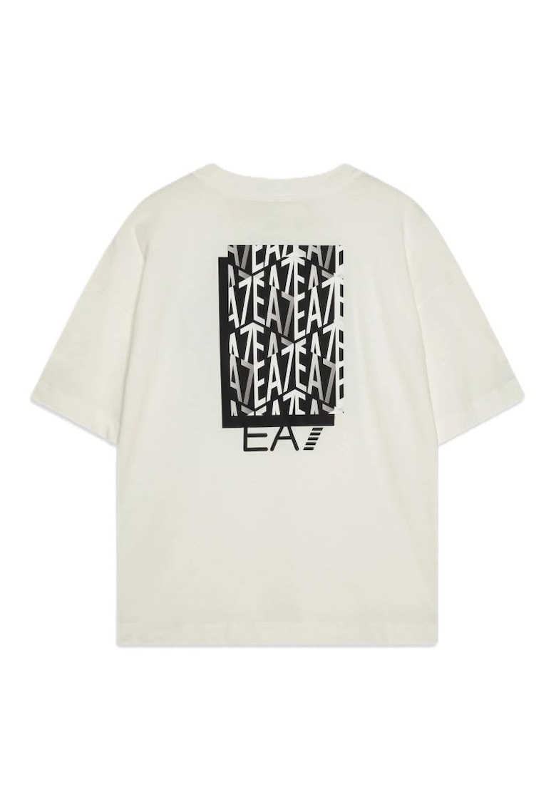 Tricou baieti TEE SS MONOGRAM - Bumbac - Alb - Alb