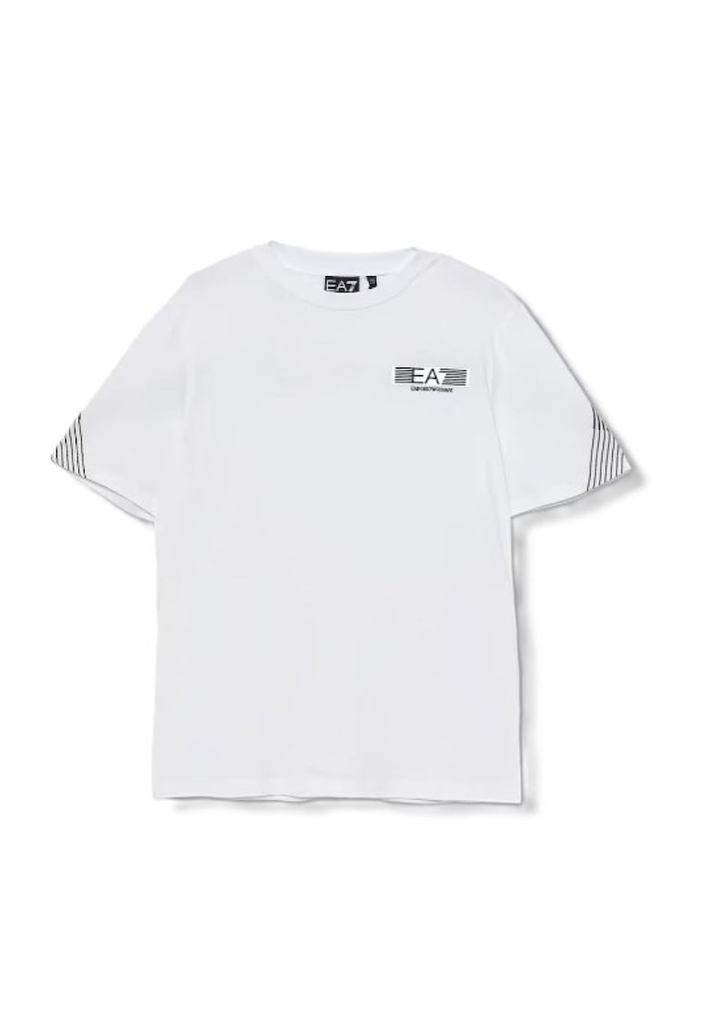 Tricou baieti TRAIN 7 LINES TEE SS - Bumbac - Alb - Alb