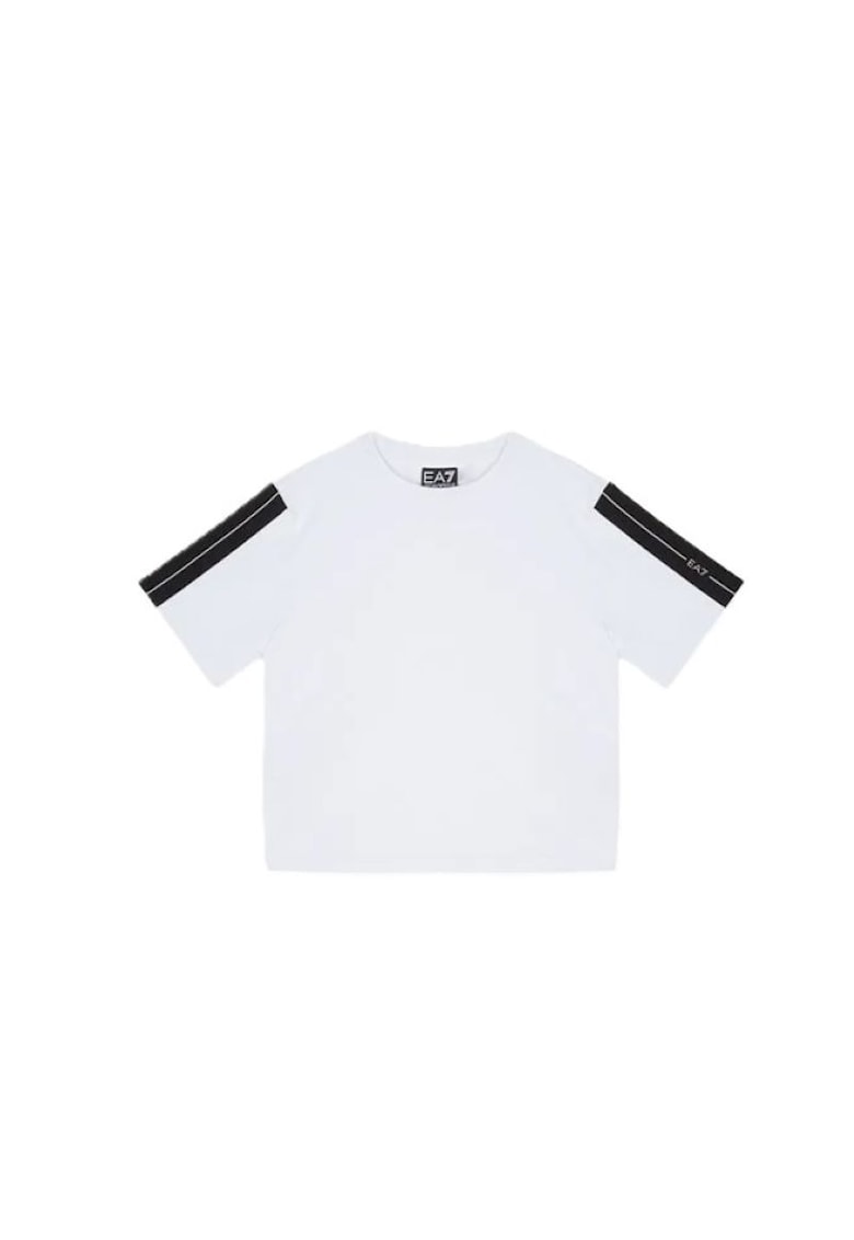 Tricou fete TEE SS TAPE - Bumbac - Alb - Alb