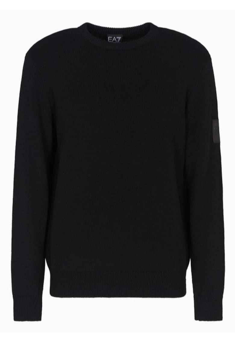 Pulover barbati MOUNTAIN M APRES SKI KNITTED CN - Lana - Negru - Negru