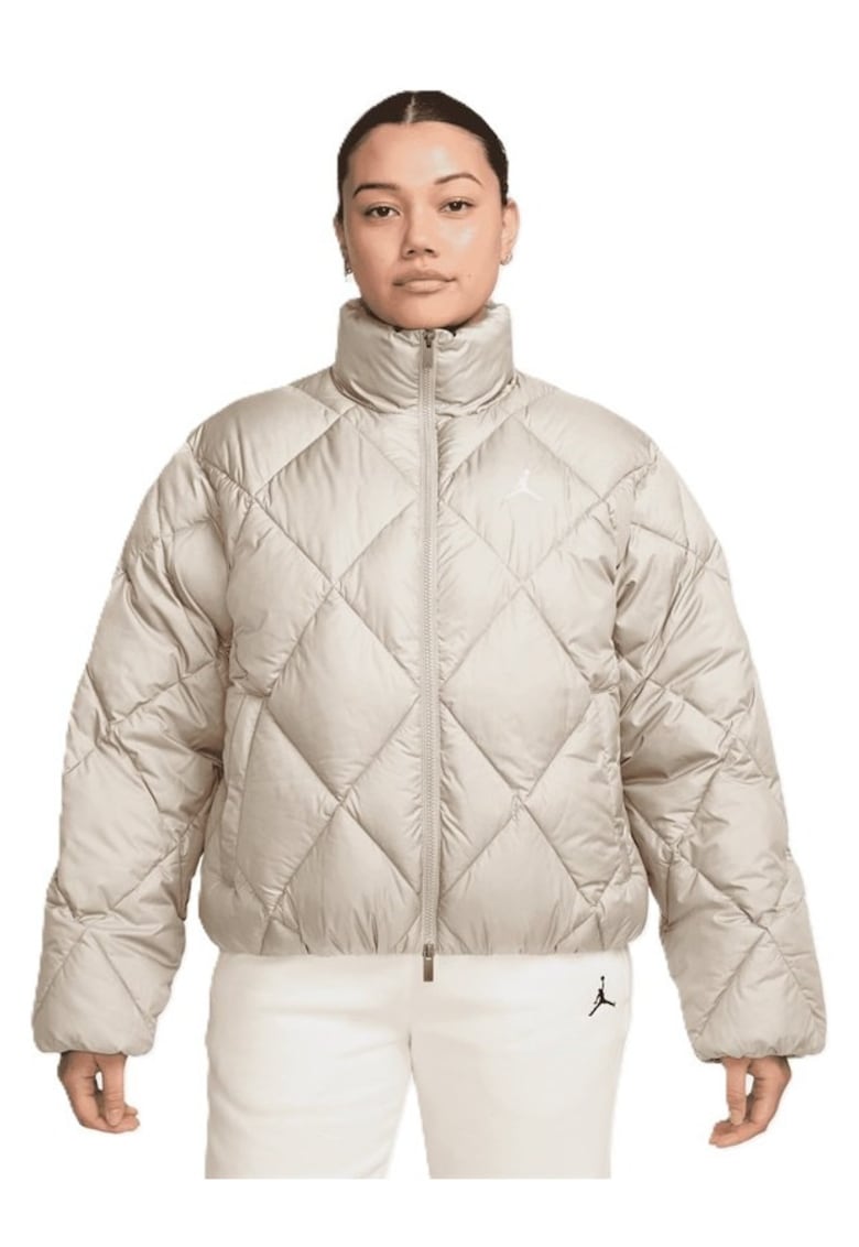 Geaca dama W J BRK PUFFER QLT - Poliester - Bej -