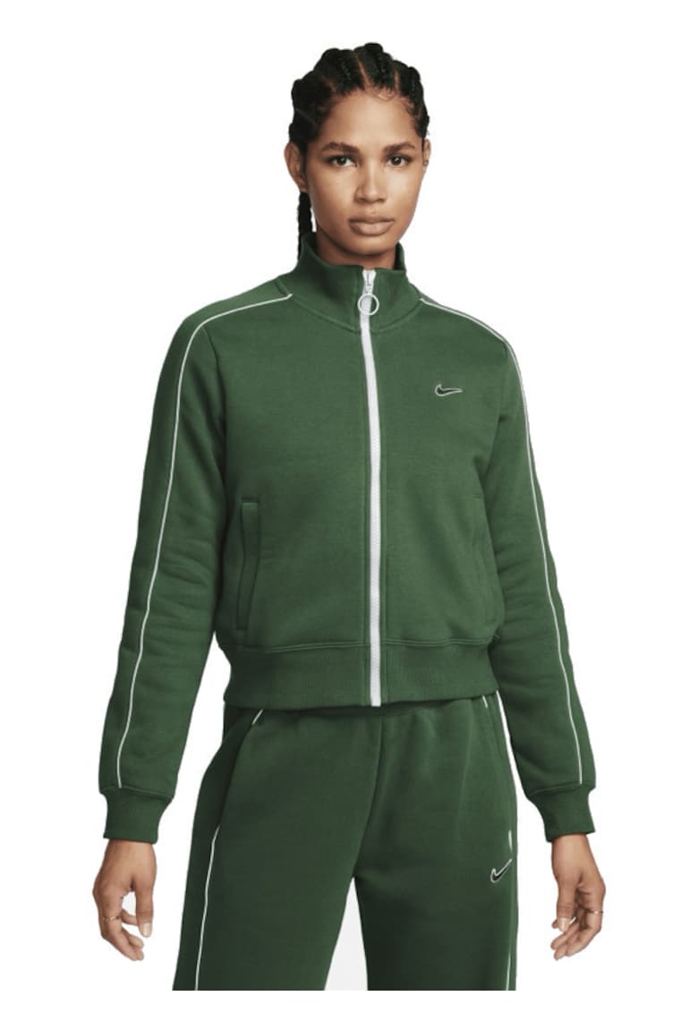 Hanorac dama W NSW FLC TT SW - Bumbac - Verde -