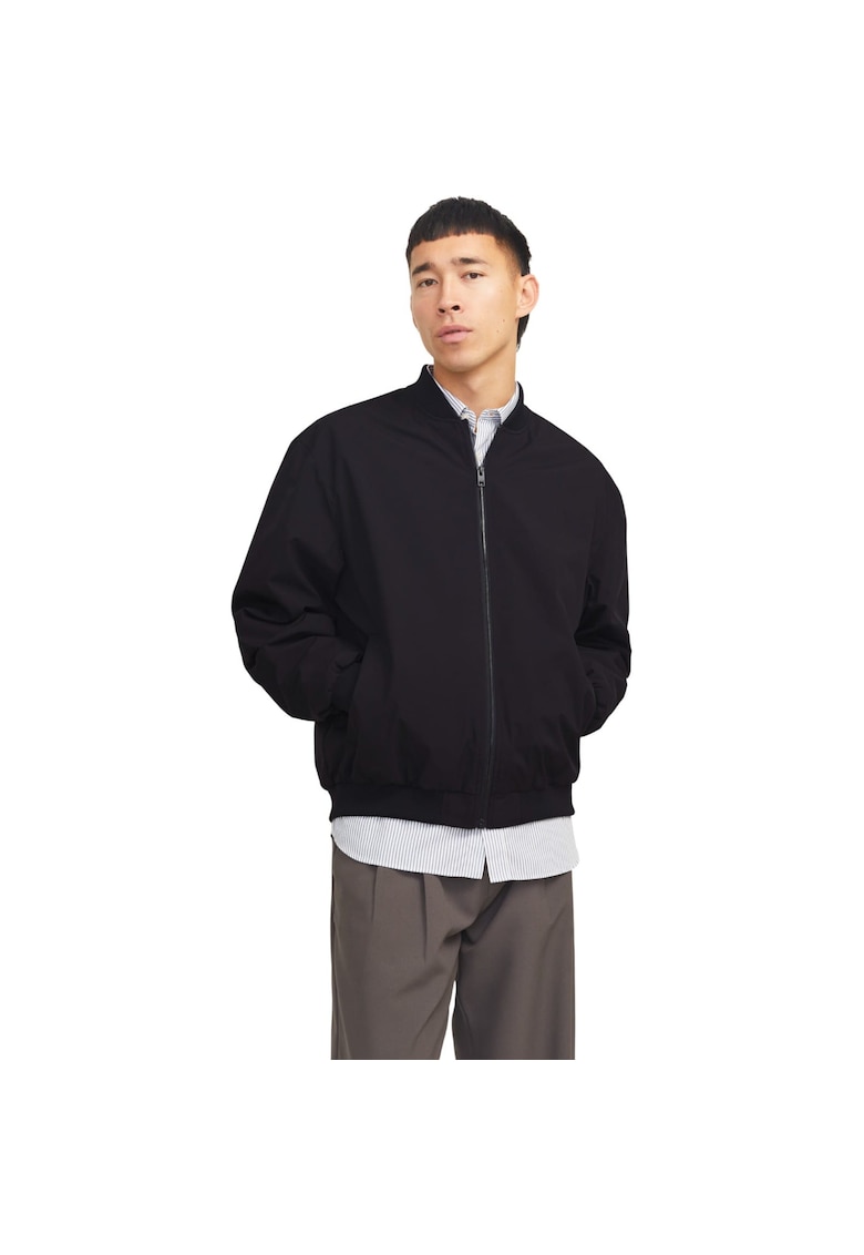 Jacheta JACK &JONES Charge Bomber 54286 - Negru