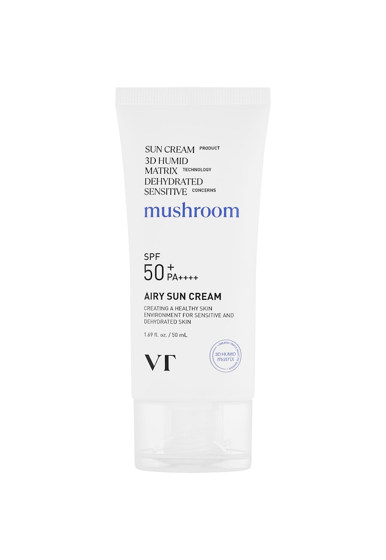 Airy Sun Cream Mushroom SPF 50+ PA++++ Crema de fata 50 ml