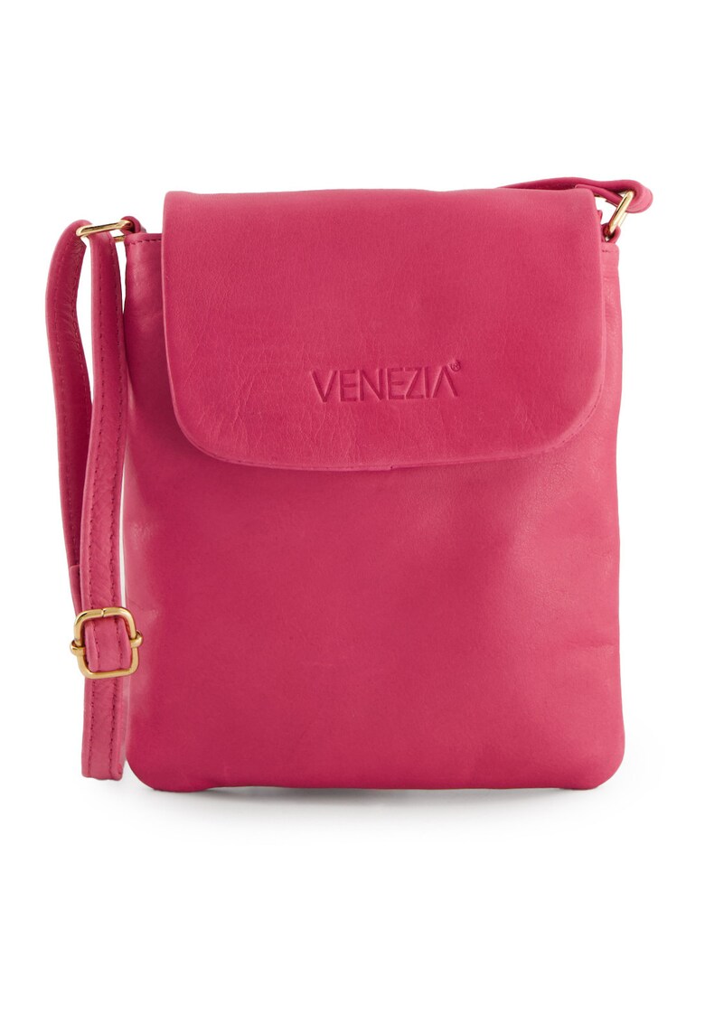 Geanta crossbody din piele naturala