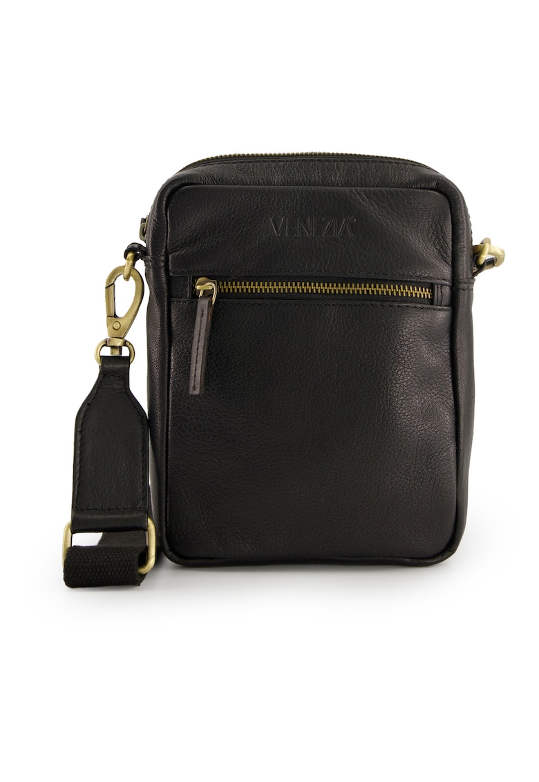 Geanta crossbody din piele naturala