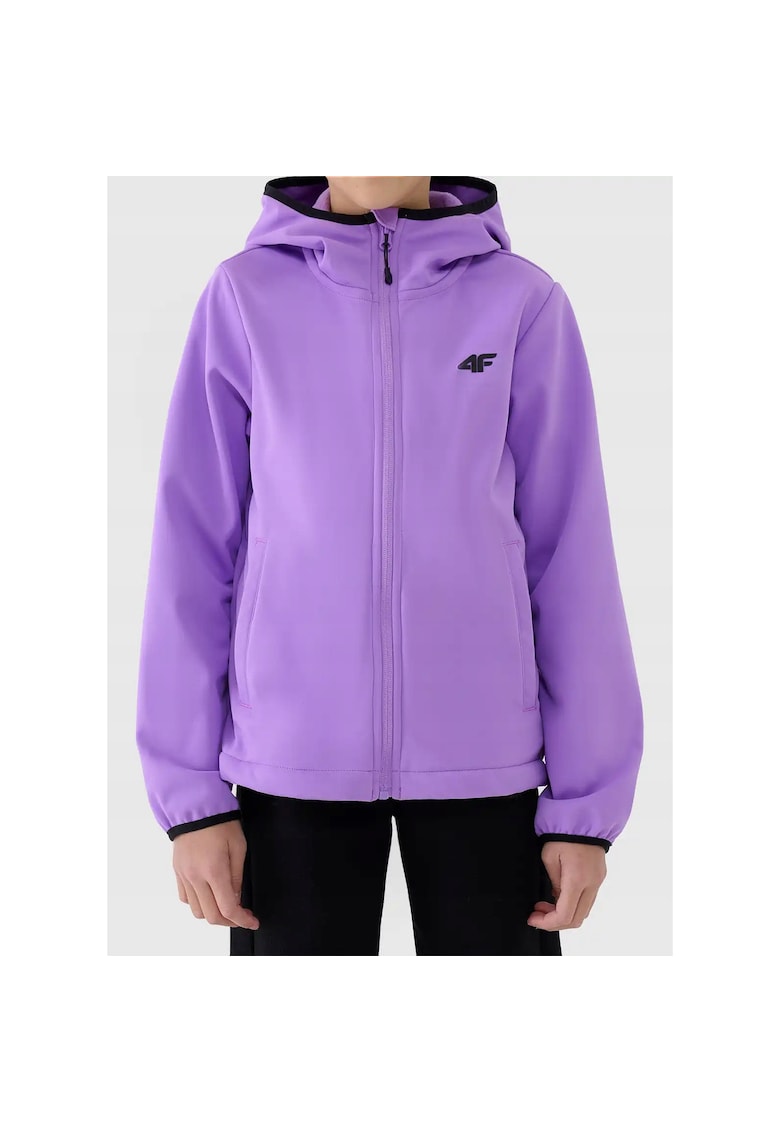Geaca copii - model TSOFF373 - mov - softshell cu membrana Neo Dry 5000