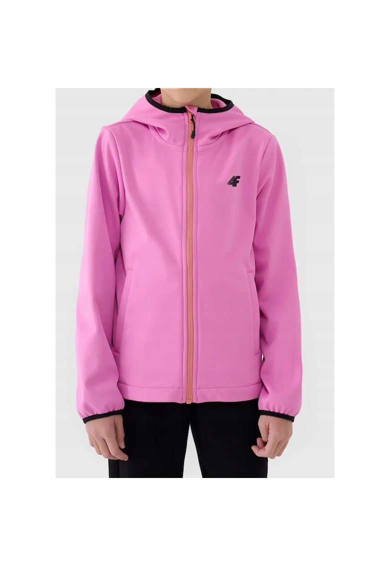 Geaca copii - model TSOFF373 - impermeabila - roz - softshell
