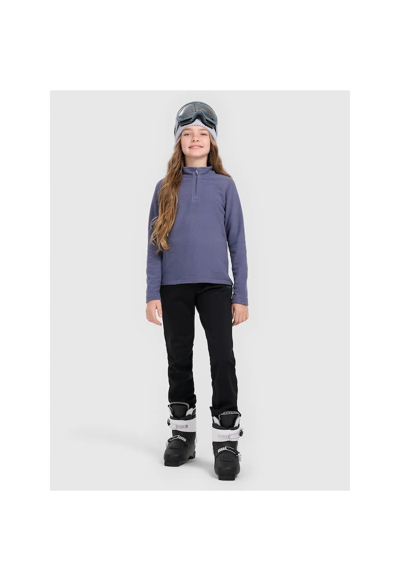 Hanorac sport copii model UFLEF060 - polar - albastru -