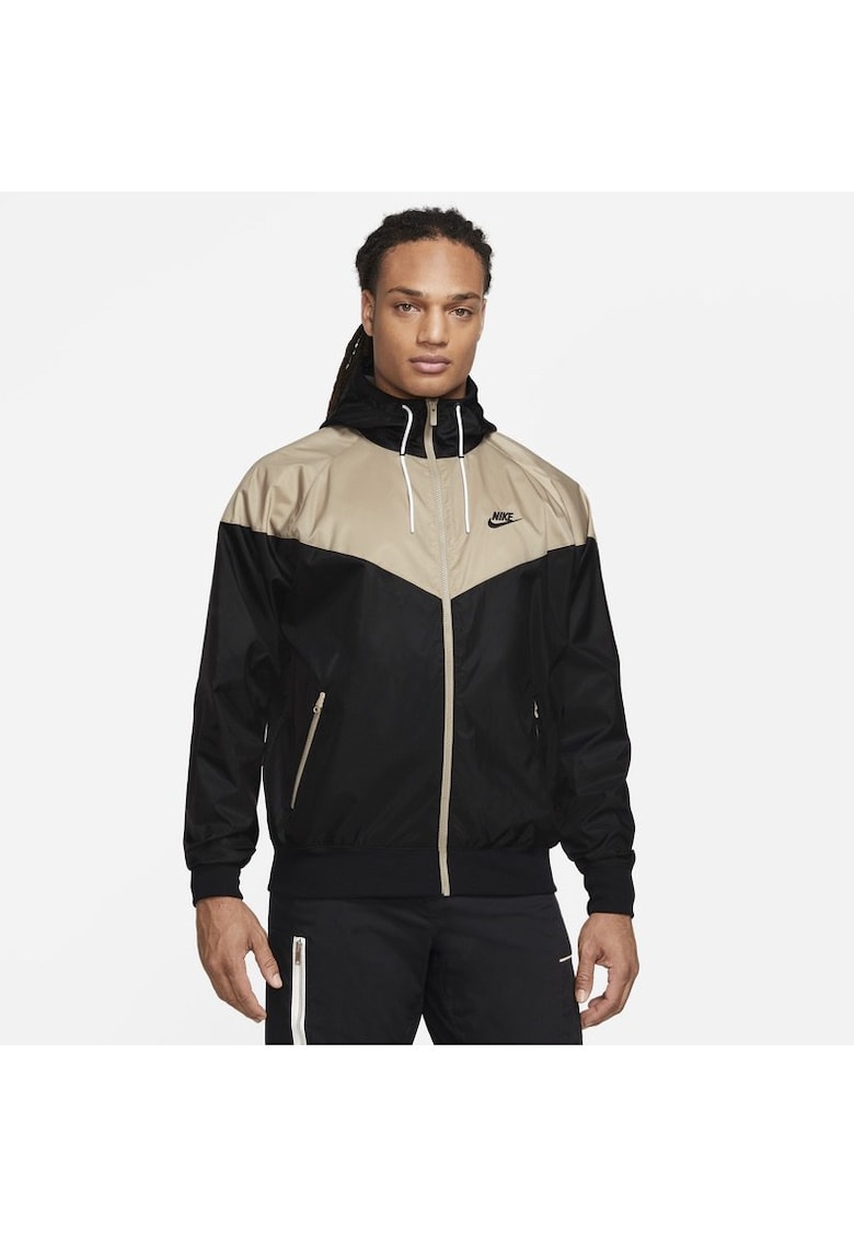 Jacheta barbati M NK WVN LND WR HD JKT - Poliester - Negru - Negru