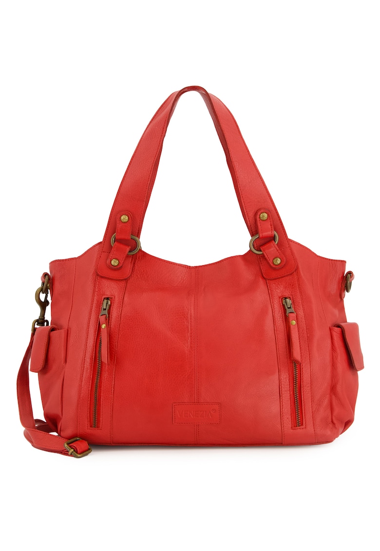 Geanta model Shopper piele naturala