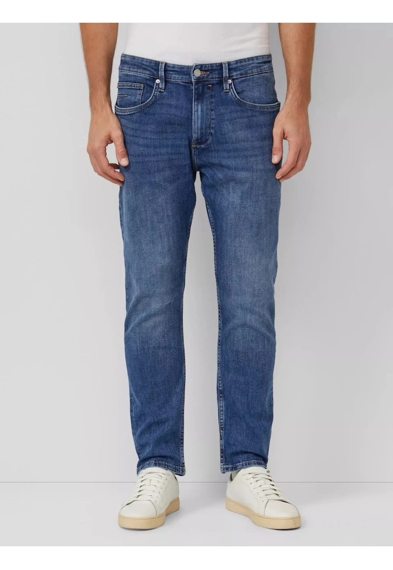 Blugi regular fit Benito - Albastru inchis