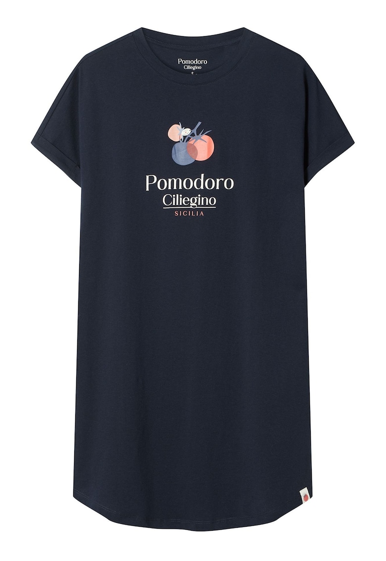 Camasa de noapte - dama - Albastru marin - Dessie Hendereson - Uni