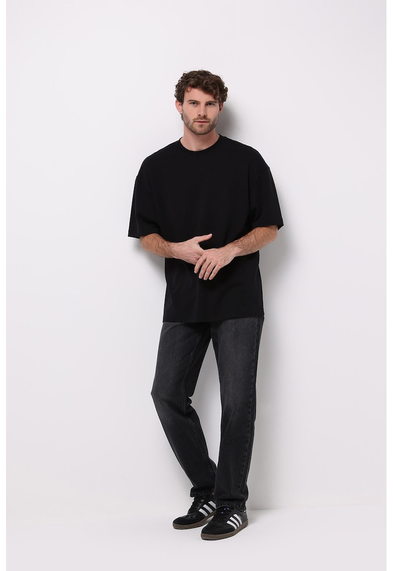 Blugi drepti lejeri Marco - Gri inchis