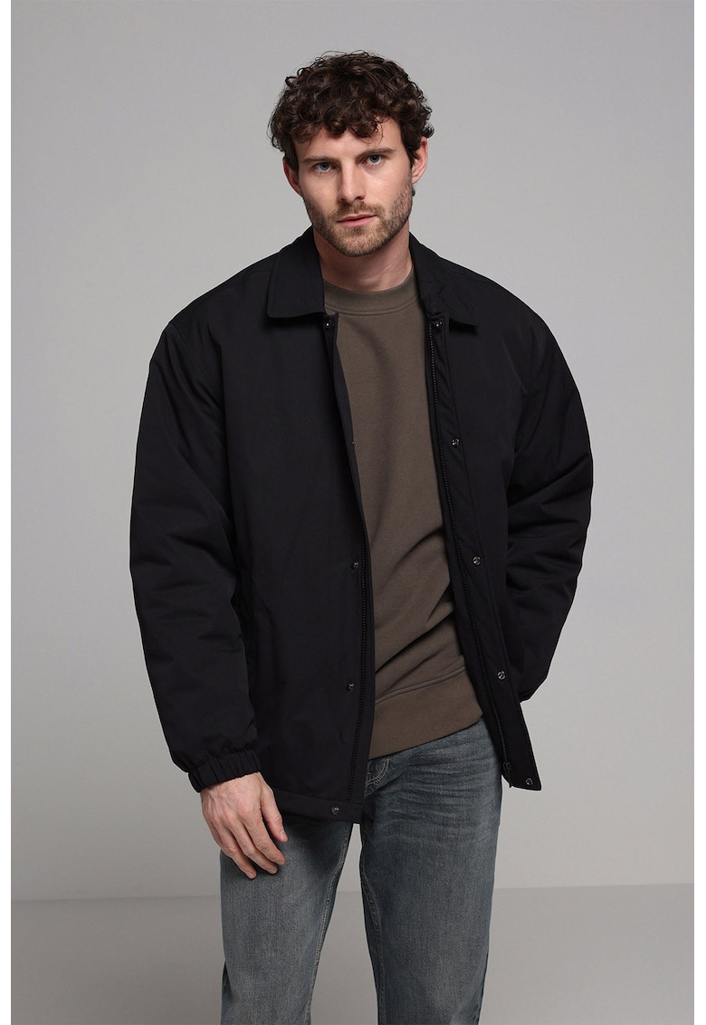 Jacheta cu vatelina si captuseala matlasata - Negru