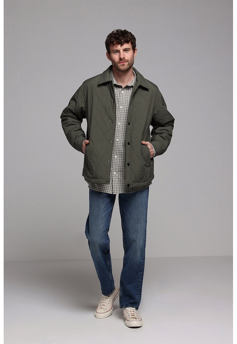 Jacheta matlasata cu capse - Kaki