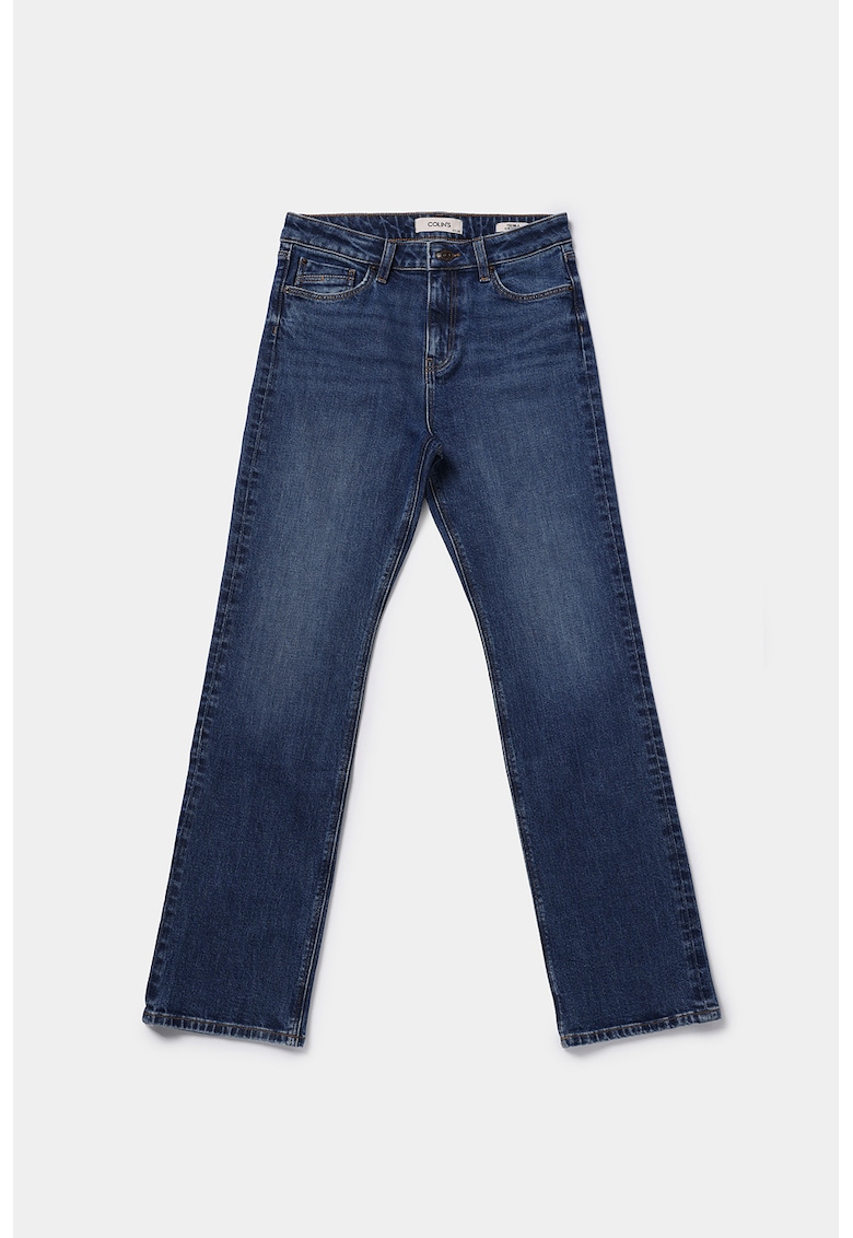 Blugi slim fit - Albastru inchis