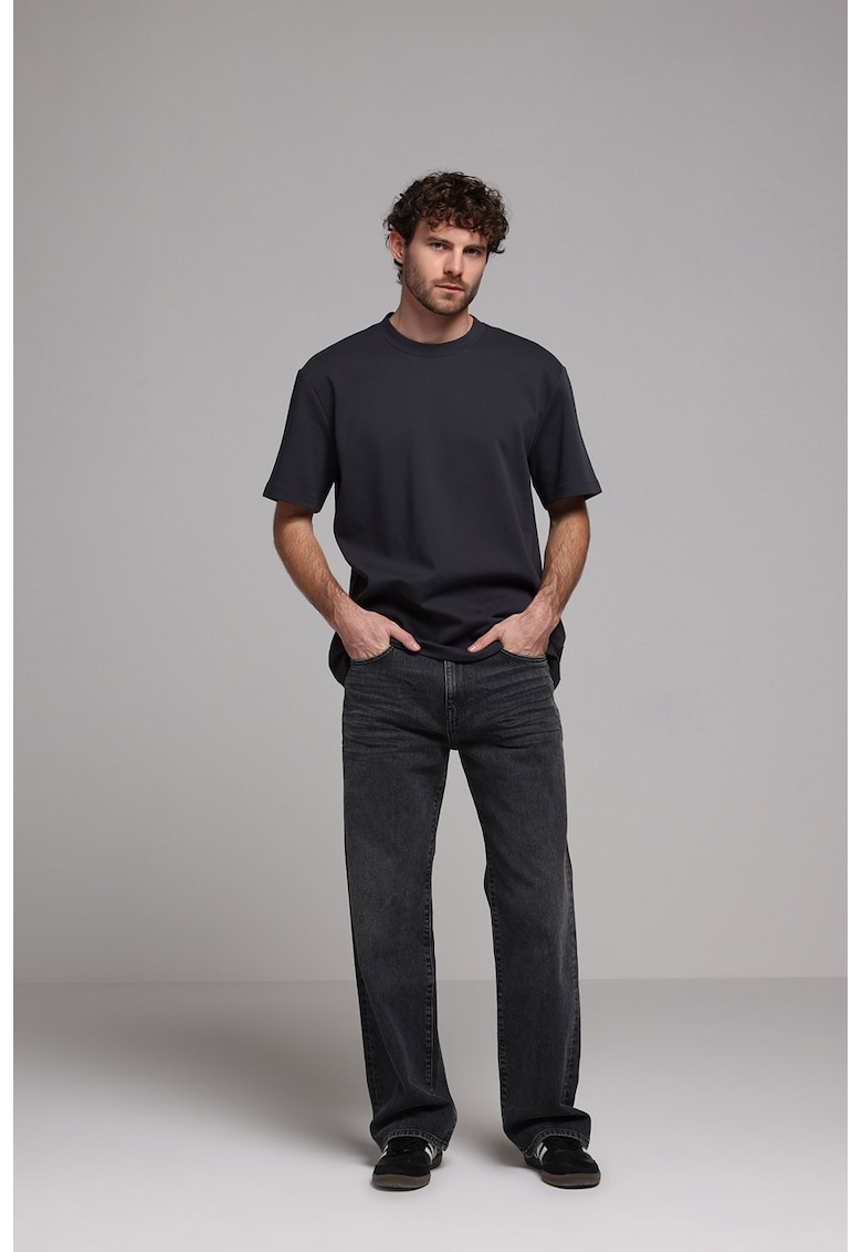 Blugi relaxed fit - Negru stins