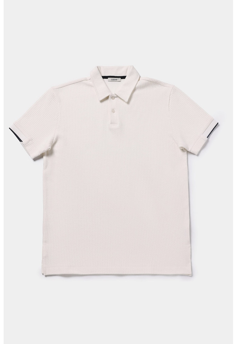 Tricou polo uni - Alb murdar