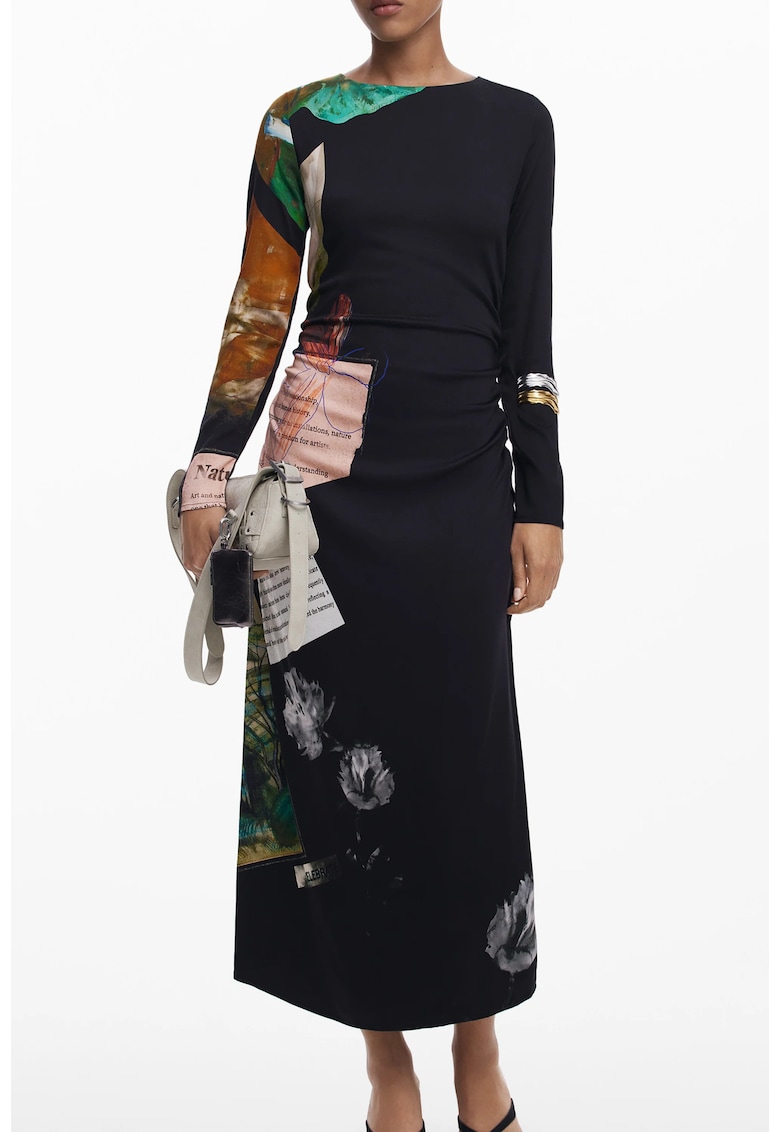 Rochie lunga - negru -