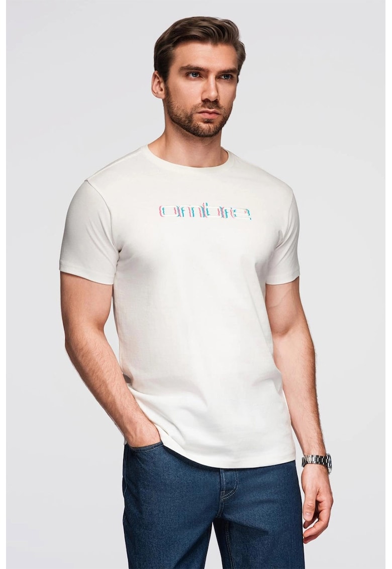 Tricou cu broderie logo