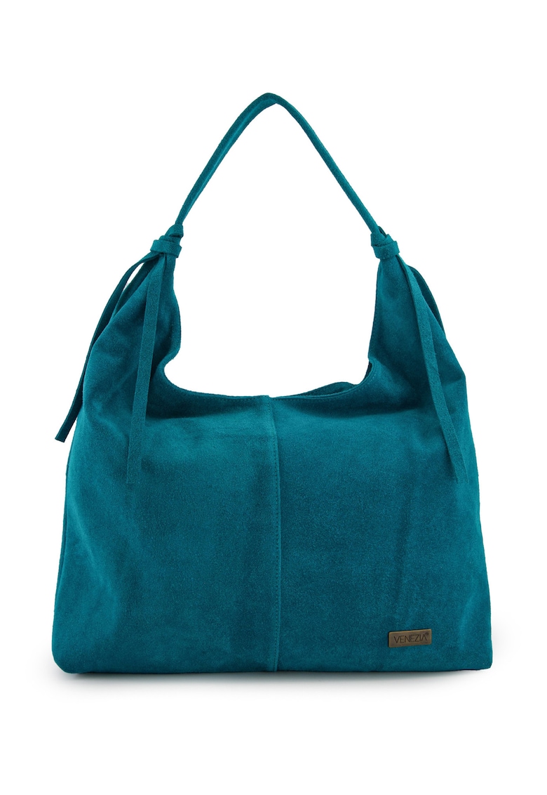 Geanta hobo din piele intoarsa 44x45x7cm