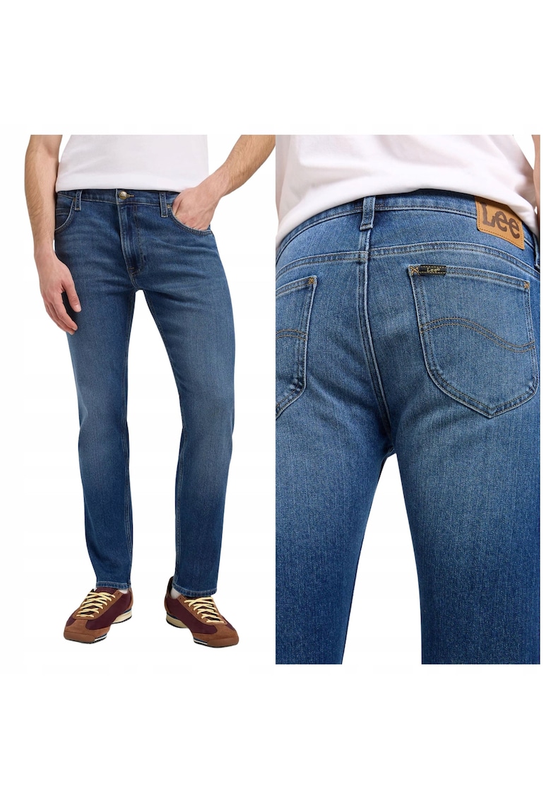 Spodnie Męskie Jeansowe Rider Carson Klasyczne Denim W36 L30