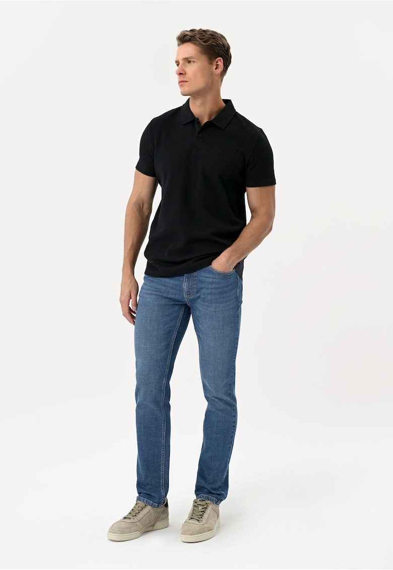 Blugi barbati - Straight Leg - elastic - D-Leon 50 - albastru - 42-32