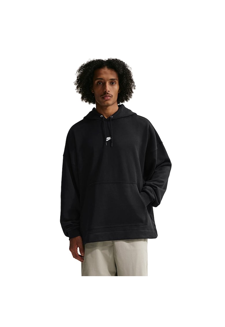 Hanorac Sportswear Club Oversized IF0745-010 - Barbati - Negru