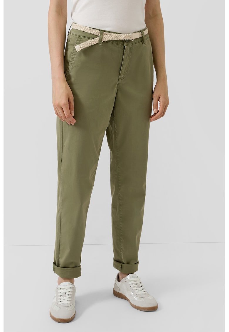 Pantaloni chino uni - Kaki