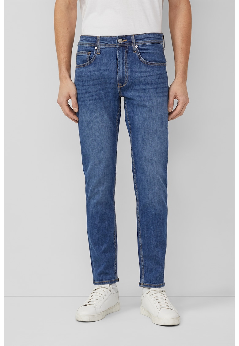 Blugi slim fit - Albastru inchis