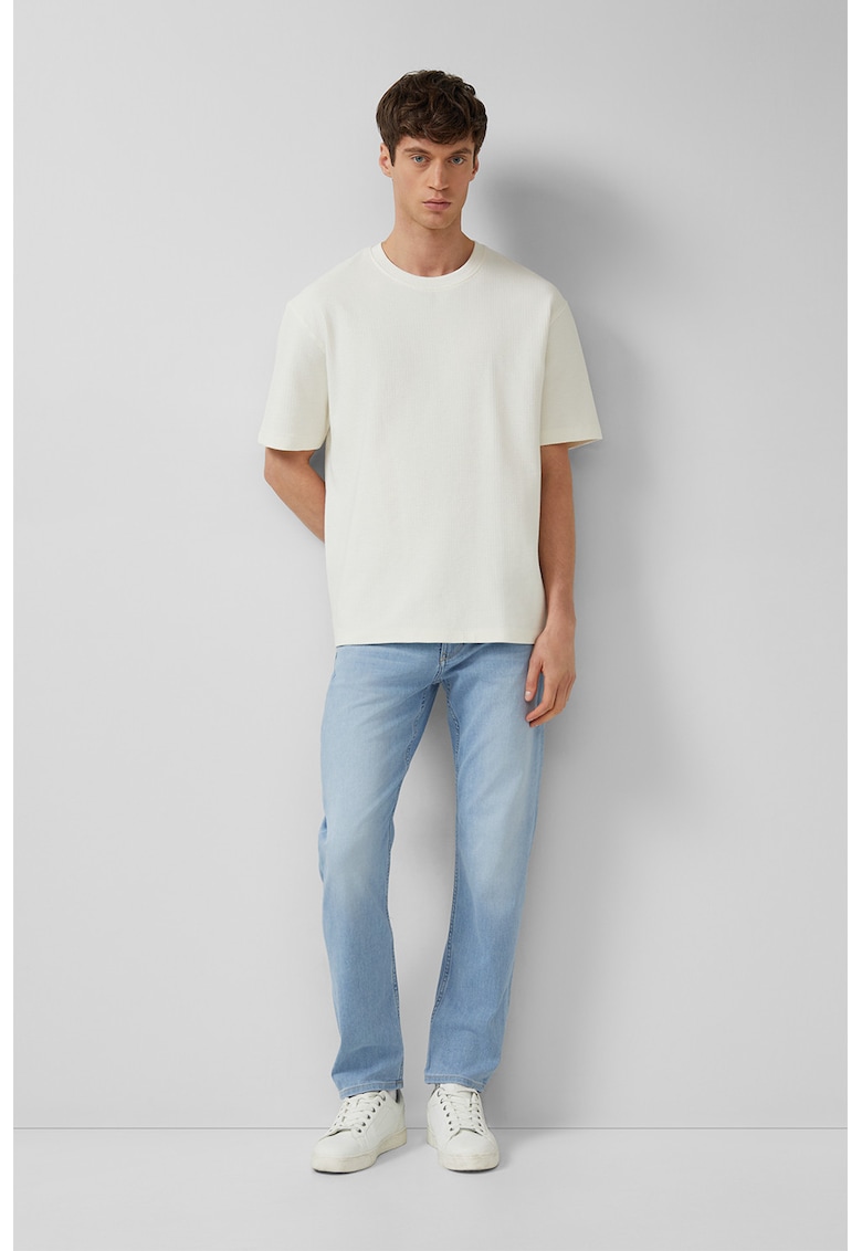 Blugi slim-fit cu aspect decolorat Nelio - Albastru deschis