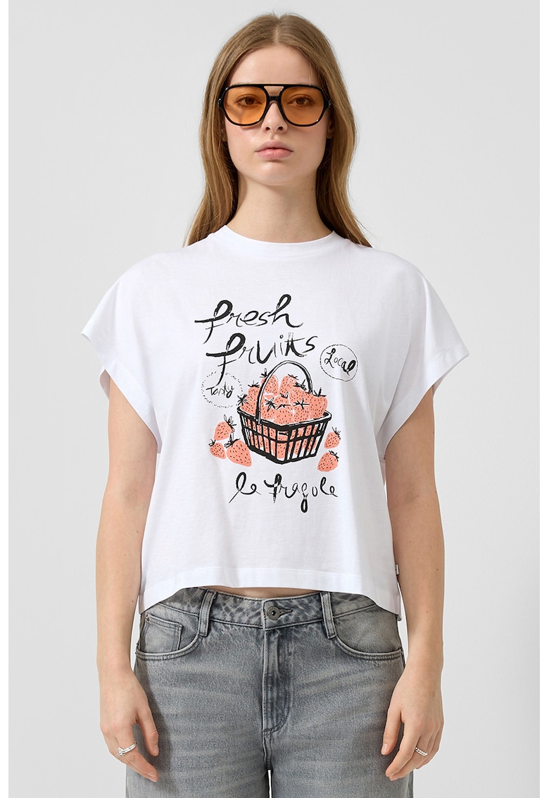 Tricou din bumbac cu imprimeu