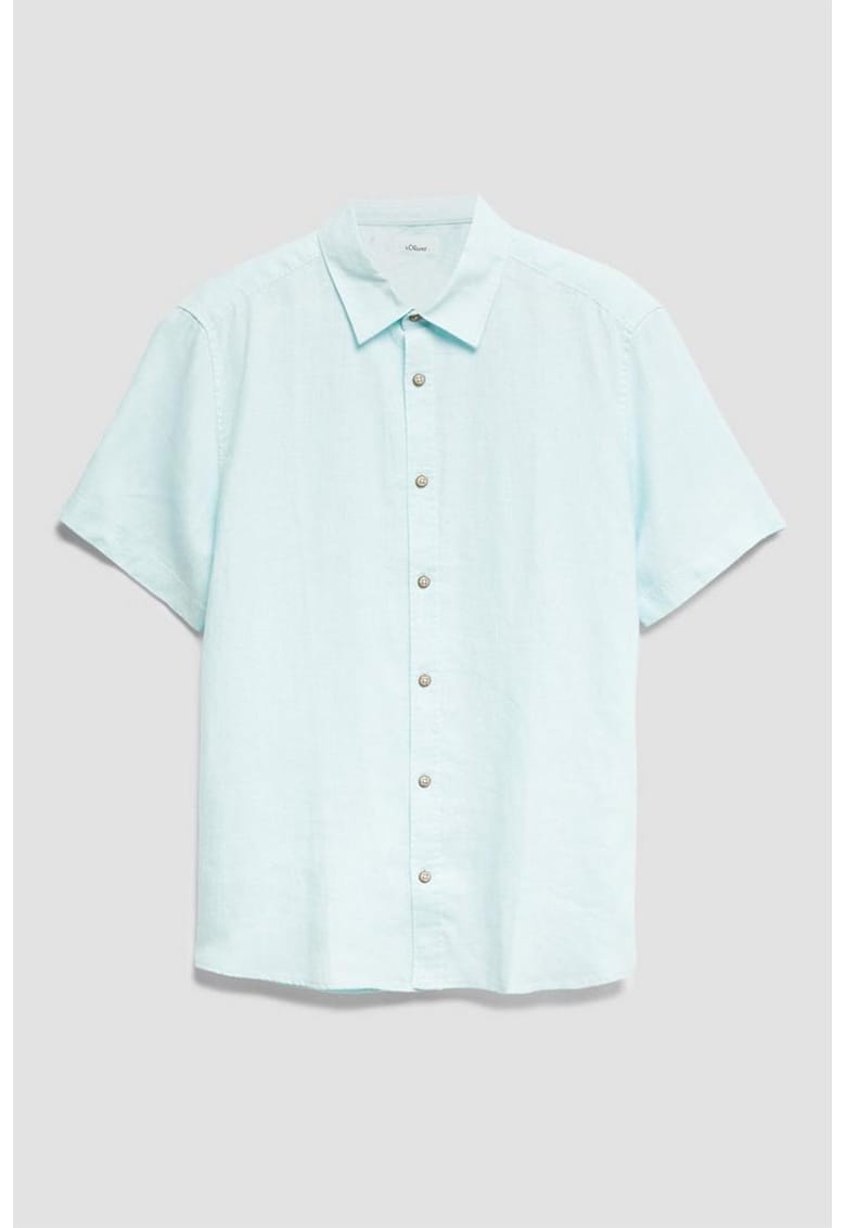 Camasa regular fit de in - Verde deschis
