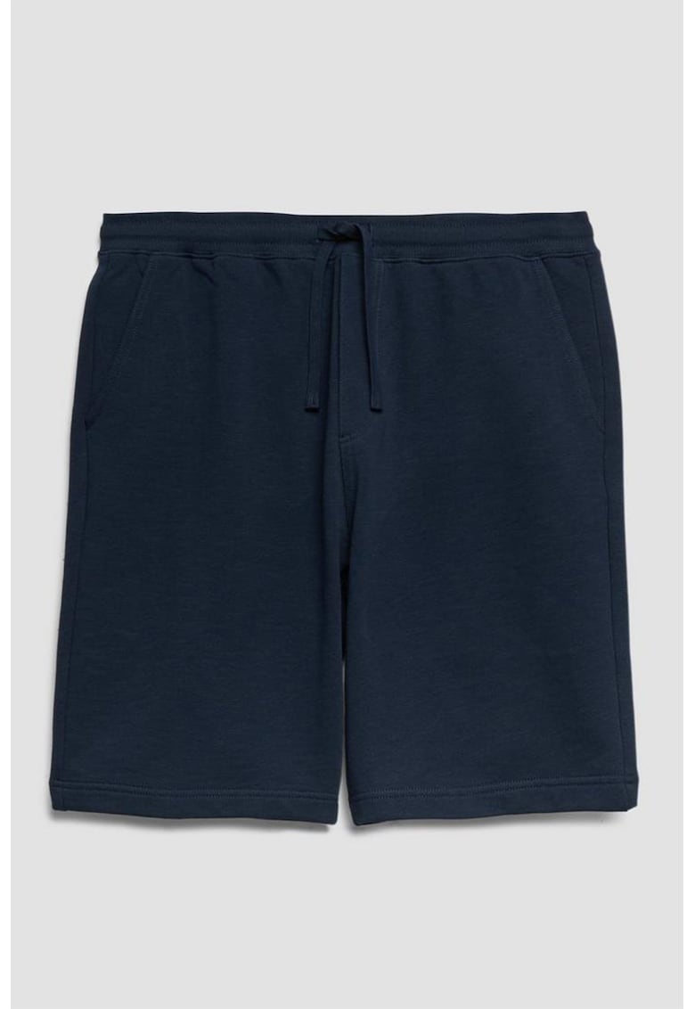 Pantaloni scurti uni de bumbac