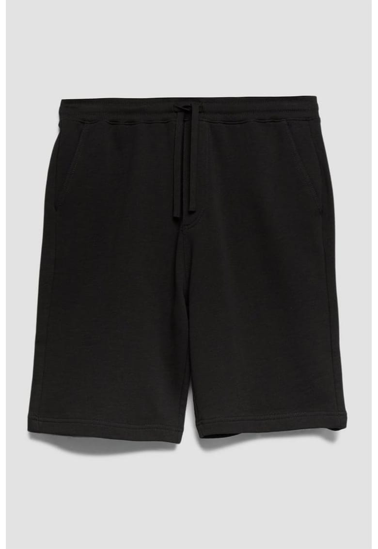 Pantaloni scurti uni de bumbac