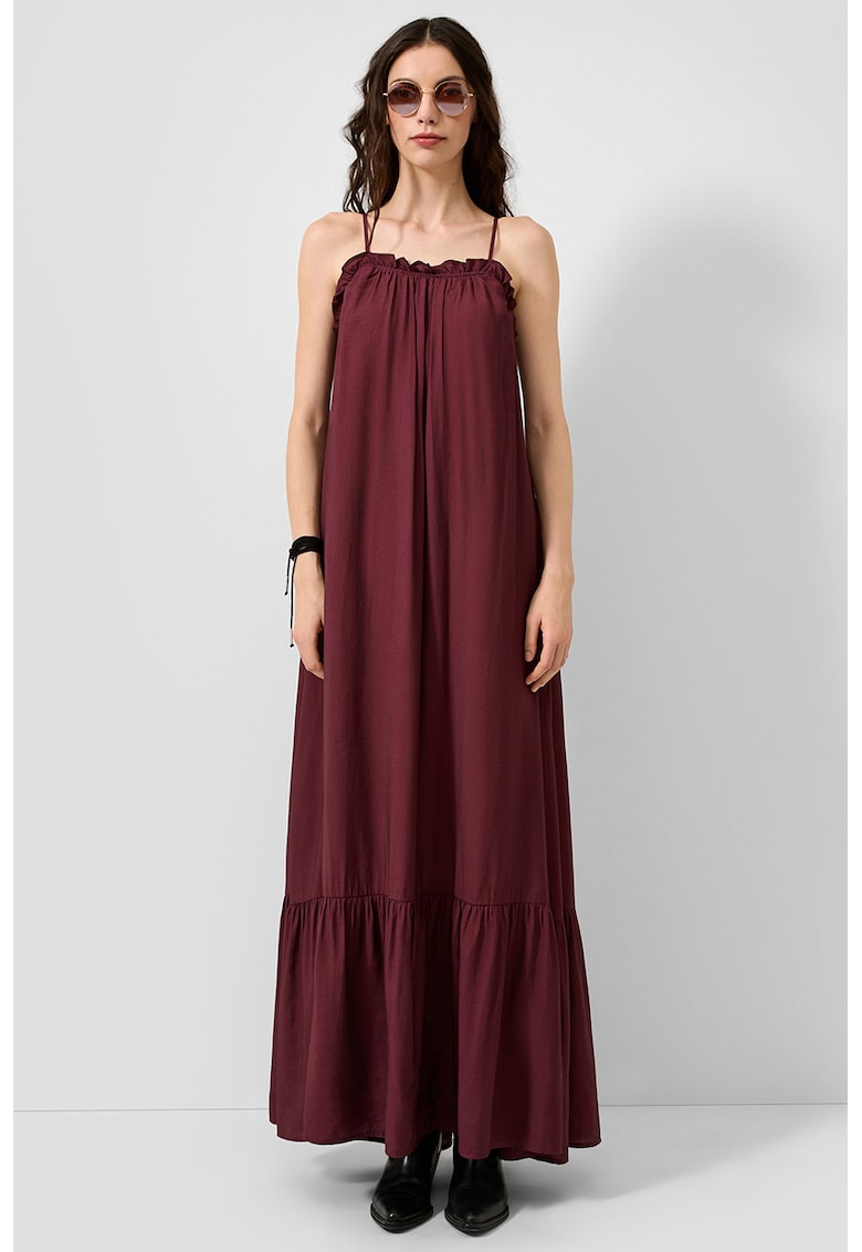 Rochie lunga lejera - Violet pruna