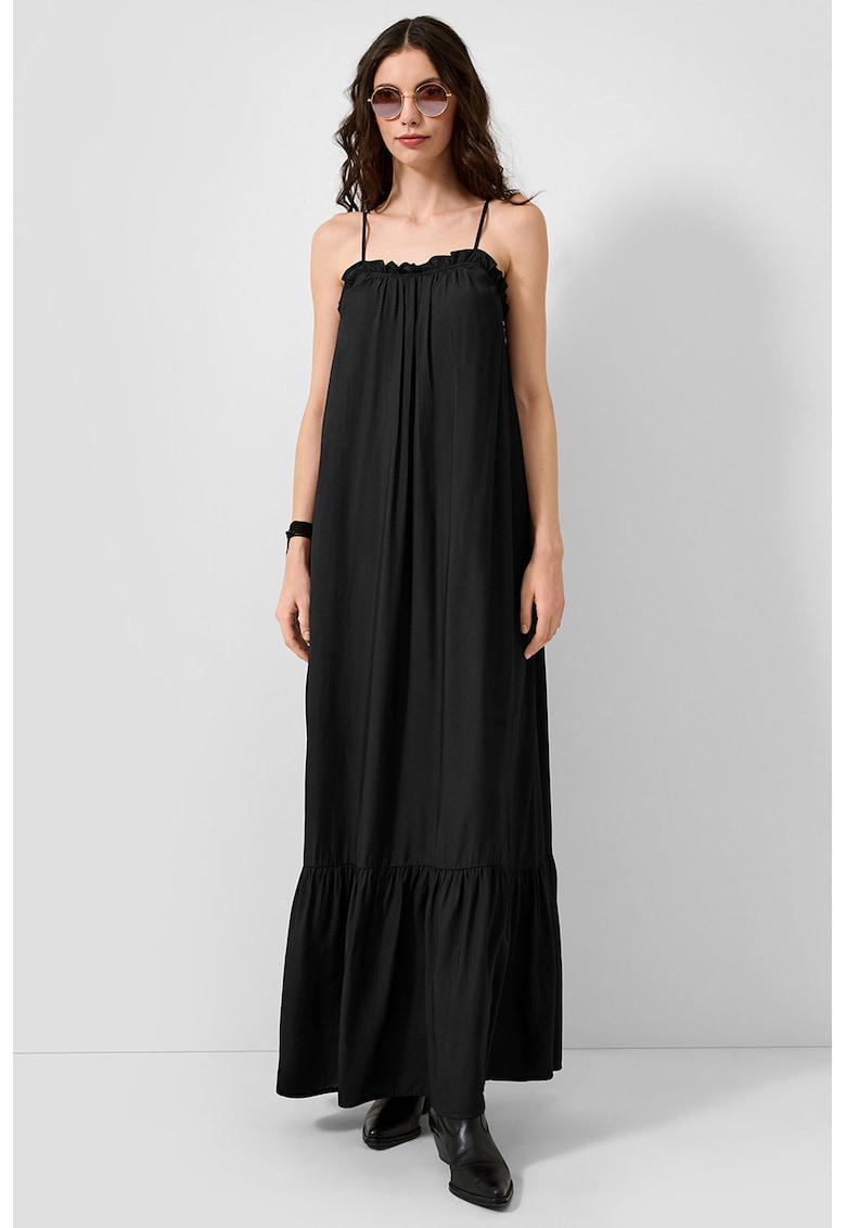 Rochie lunga lejera - Negru