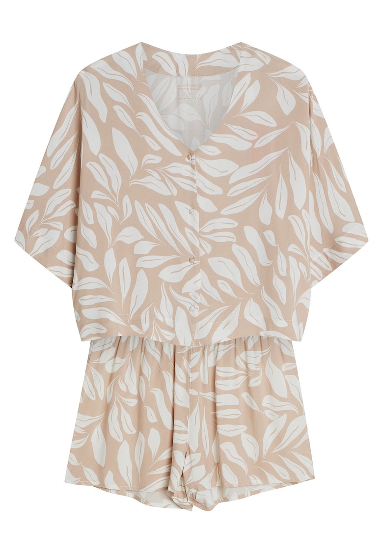 Pijama dama - confort - piersica - Dextra - Floral