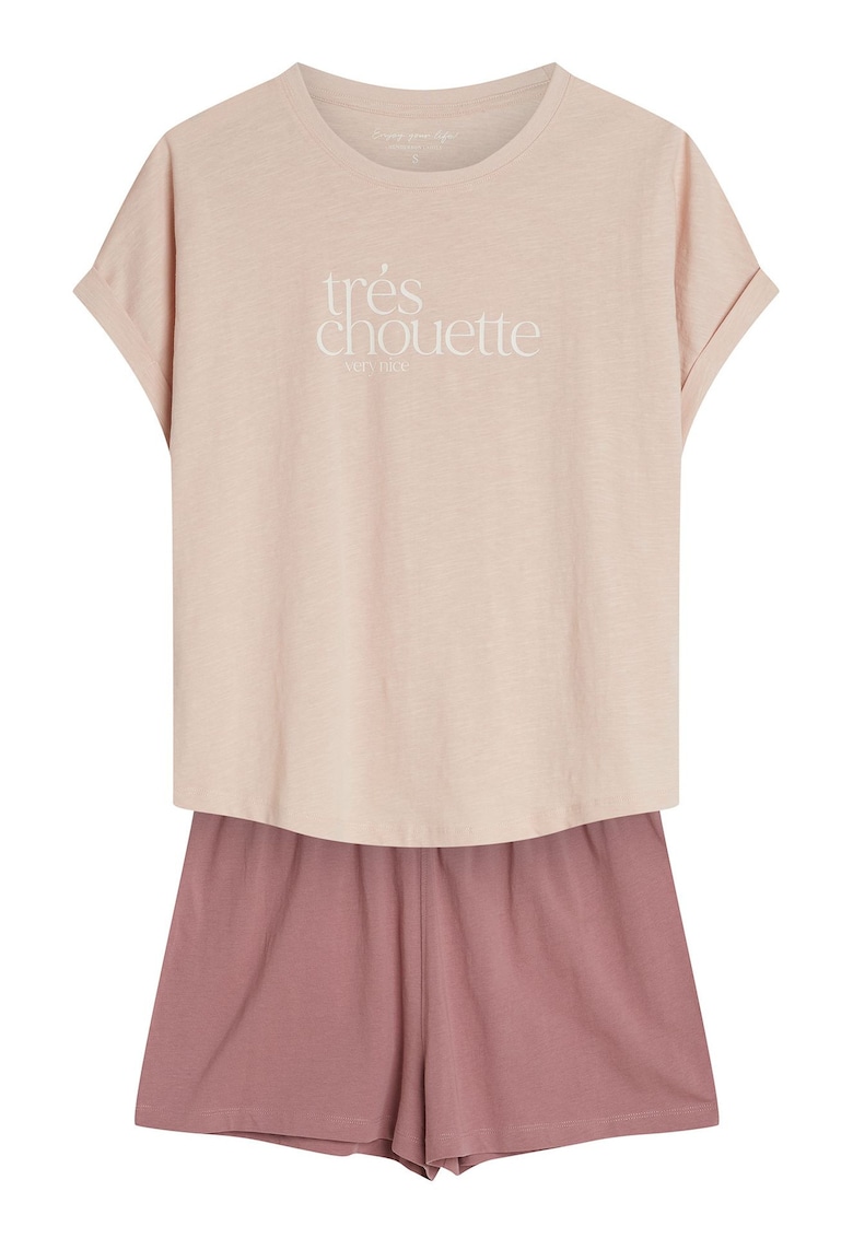 Pijama dama - Roz-bej - Emela dwqf