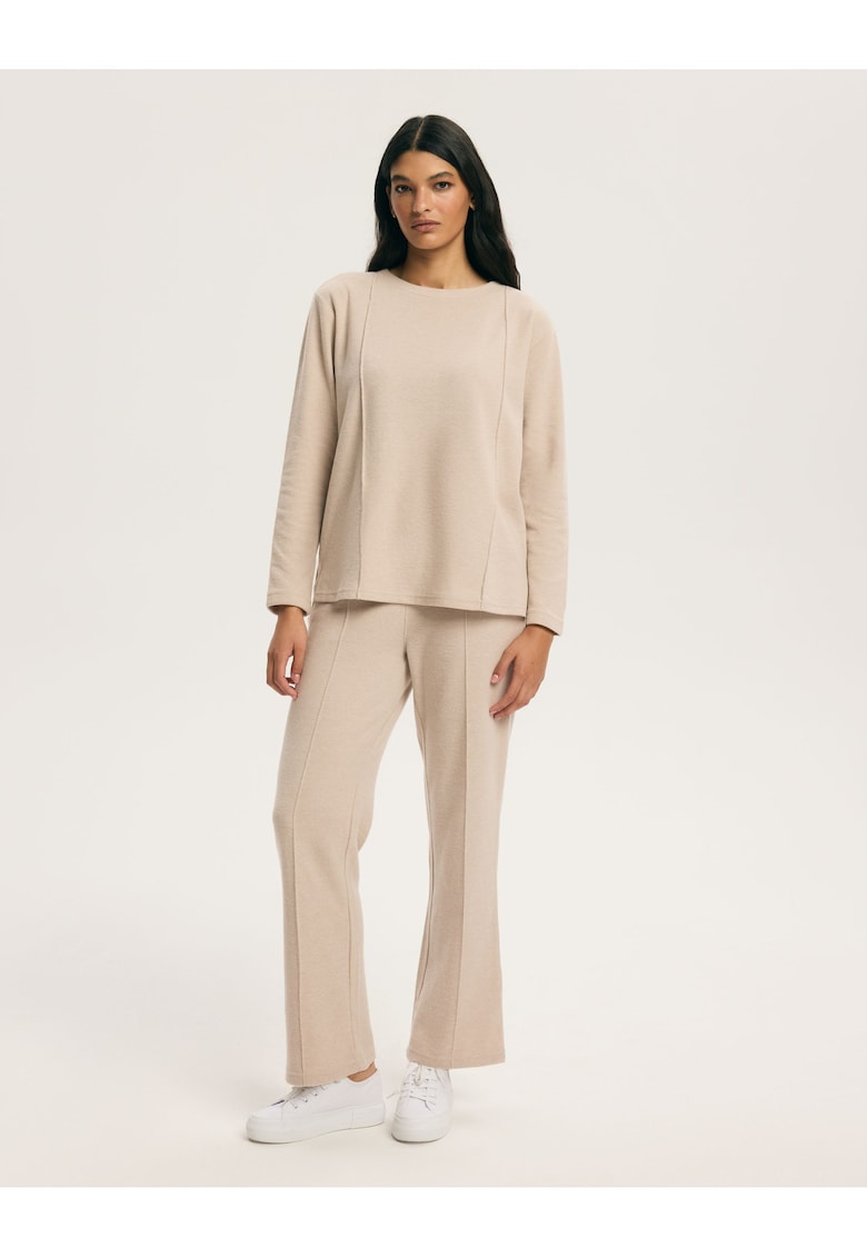 Costum dama - set din doua piese - bej - Ciri S - Bej