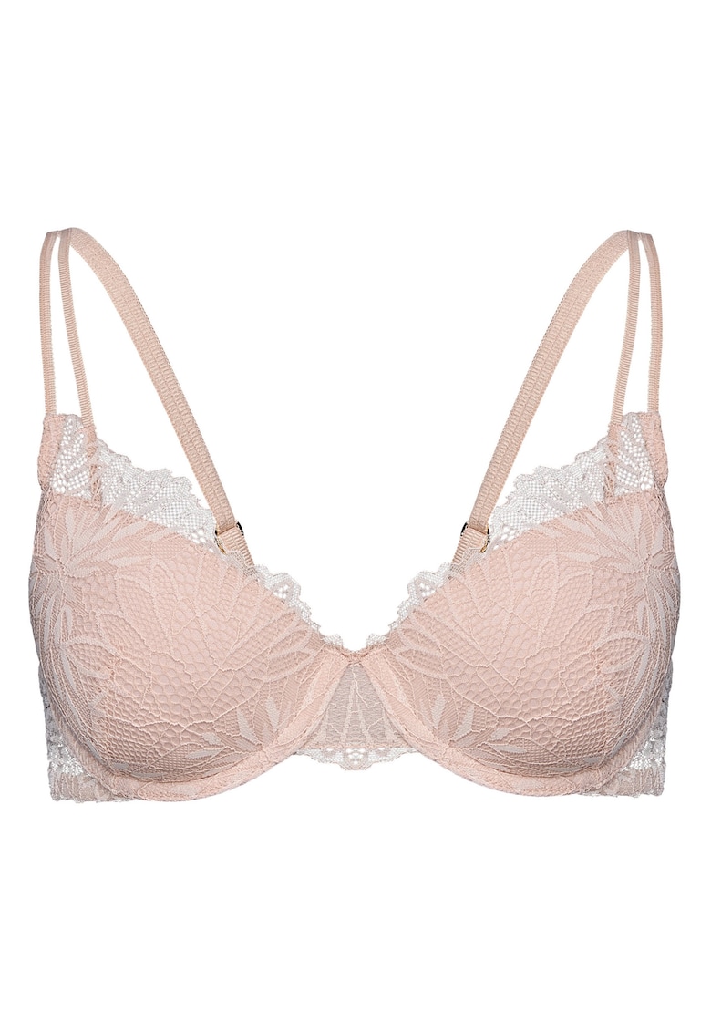 Sutien push-up - dama - Celeste - Bej