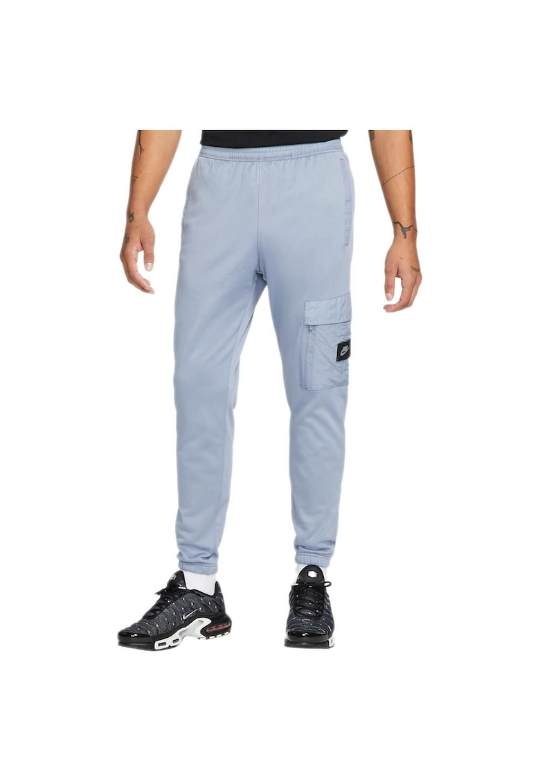 Pantaloni sport barbati - albastru deschis -
