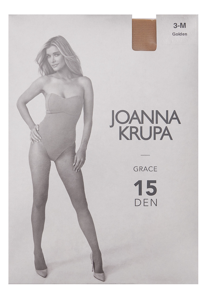 Dresuri dama - De culoarea pielii - Grace Joanna Krupa x 15 DEN - Bej