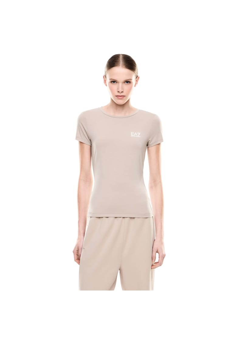 Tricou EA7 Natural Ventus7 W 55360 - Bej