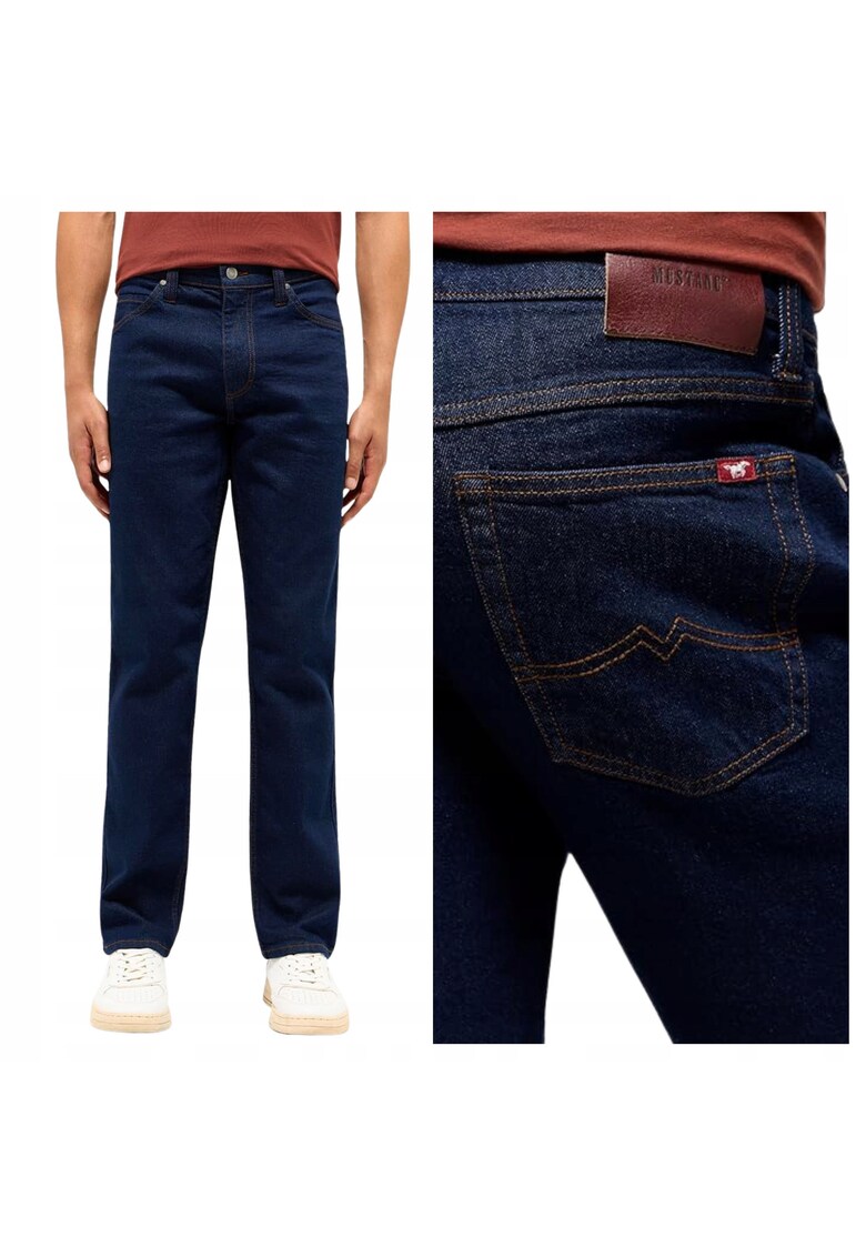Blugi Tramper Straight Fit - Albastru