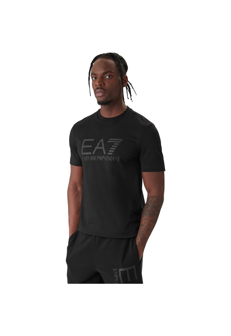 Tricou EA7 Train Core Id M Big Logo S 55487 - Negru