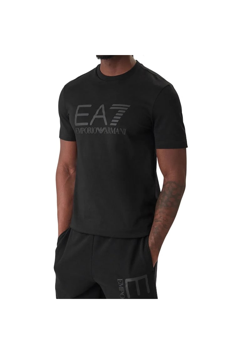 Tricou EA7 Train Core Id M Big Logo S 55487 - Negru